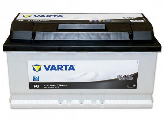 Аккумулятор Varta Black Dynamic F6 (90 А/h), 720А R+ (590 122 072)