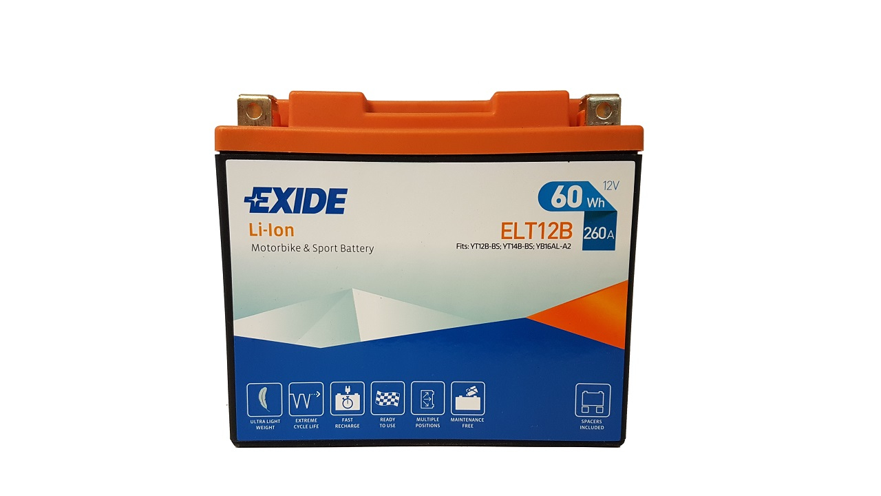 Аккумулятор Exide ELT12B (60 Wh), 260A L+
