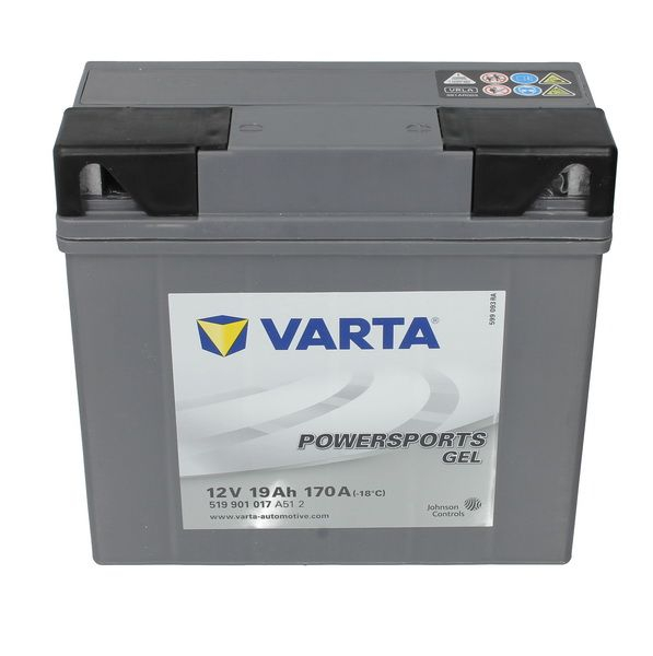 Аккумулятор Varta Powersports GEL 519 901 017 (19 A/h), 170A R+